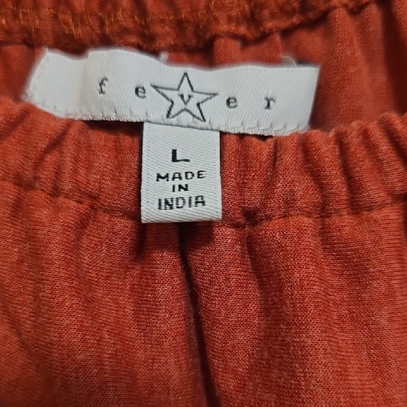 Fever Red Ruffled On Or Off Shoulder Top - Picture 2 of 3